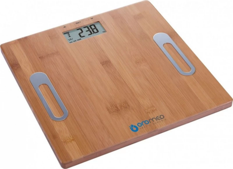 Oro-med Oro-scale Bambukinės Vonios Kambario Svarstyklės (maks. 150 Kg /mediena)