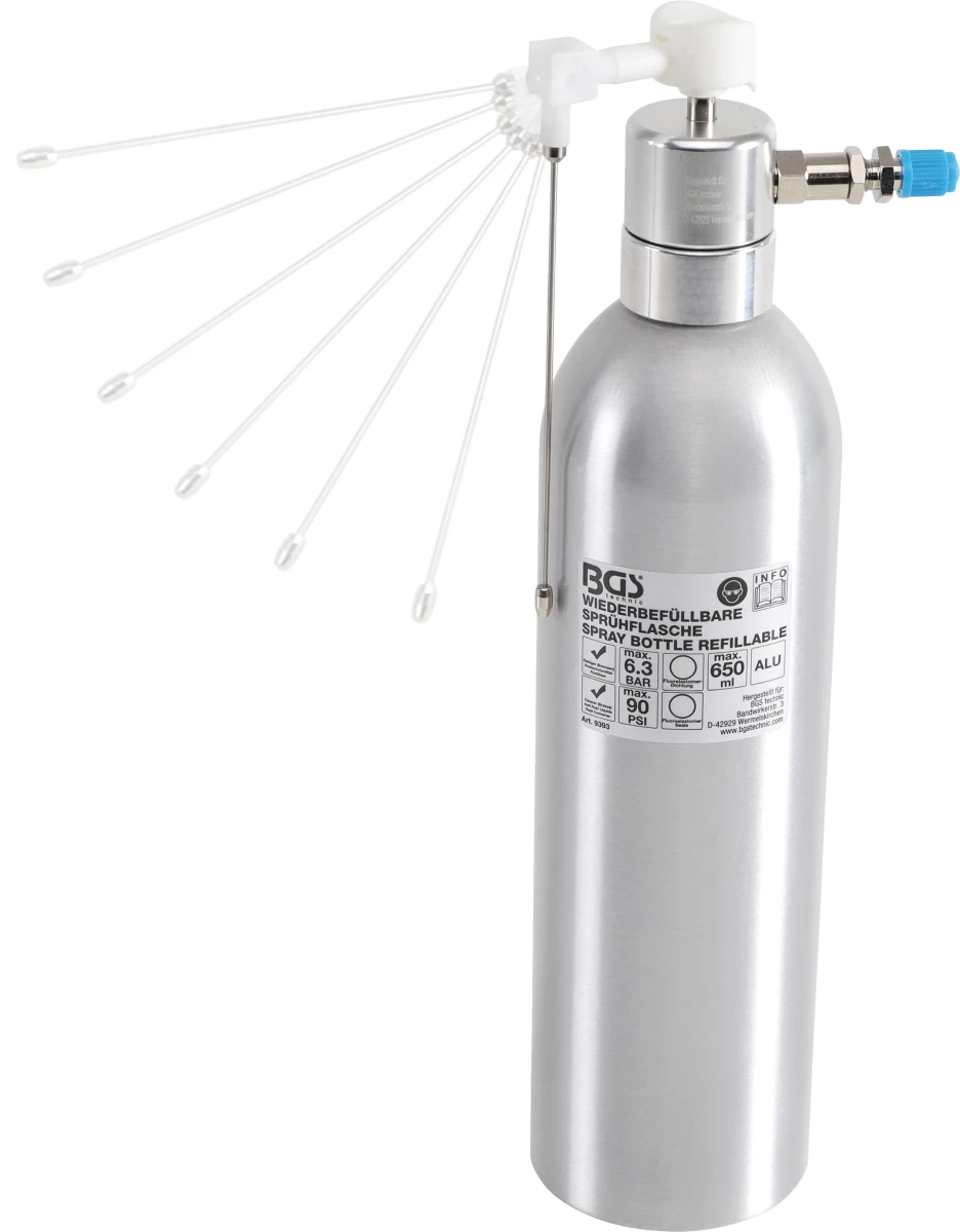 Oro purškimo tara | aliuminis | 650 ml (9393)