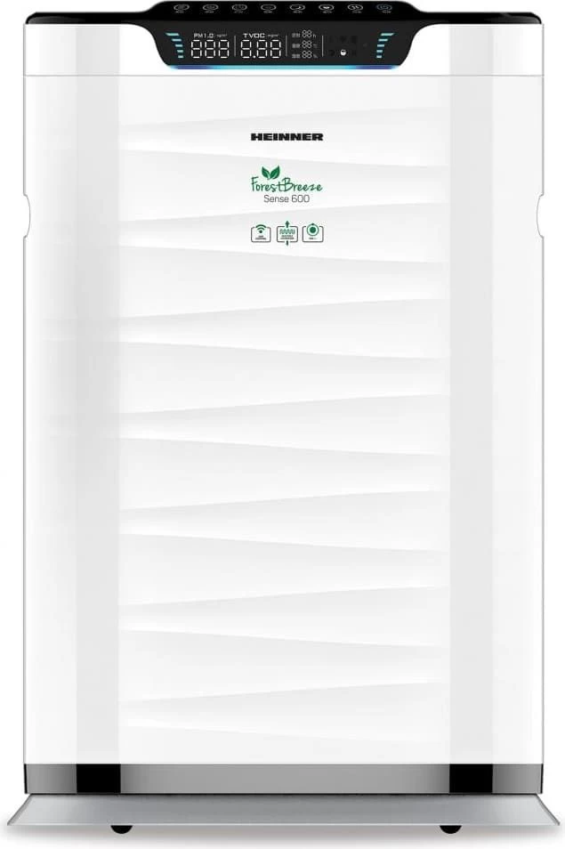 Oro valytuvas 75W 72m2 600m3/h HPA-600WIFI HEINNER