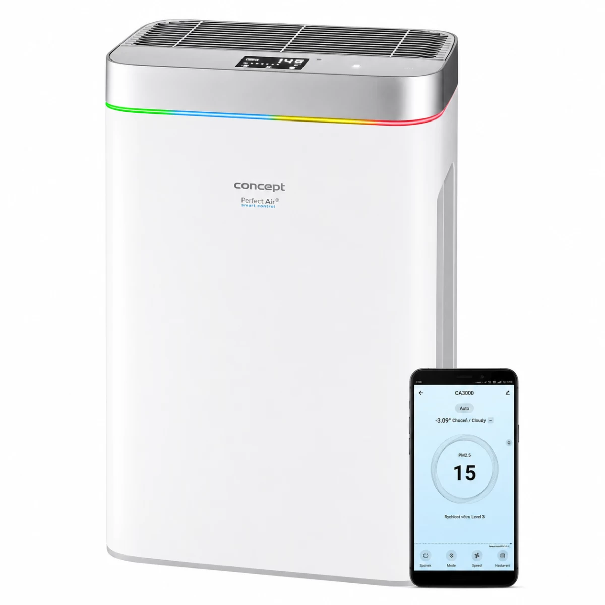 Oro valytuvas – drėkintuvas Concept Perfect Air CA3000, WiFi