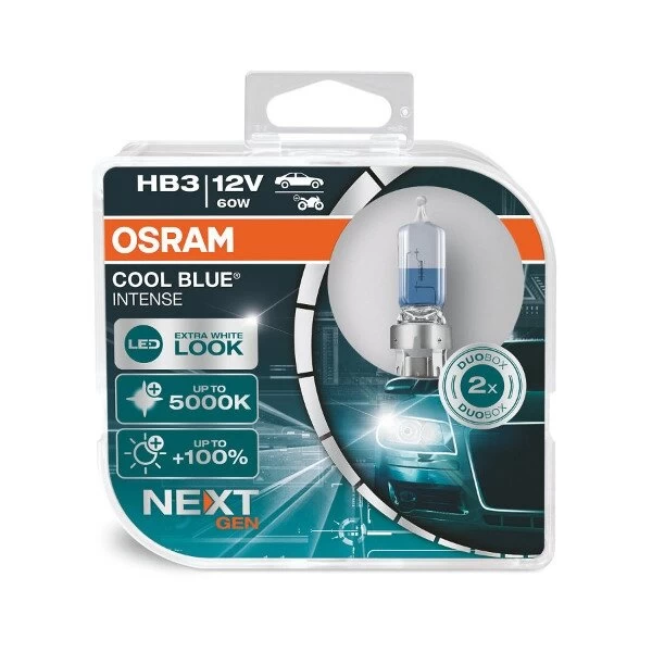 Osram lemputės,HB3, Cool Blue® Intense NextGeneration, 5000K, 60W Osram lemputės,HB3, Cool Blue® Intense NextGeneration, 5000K, 60W