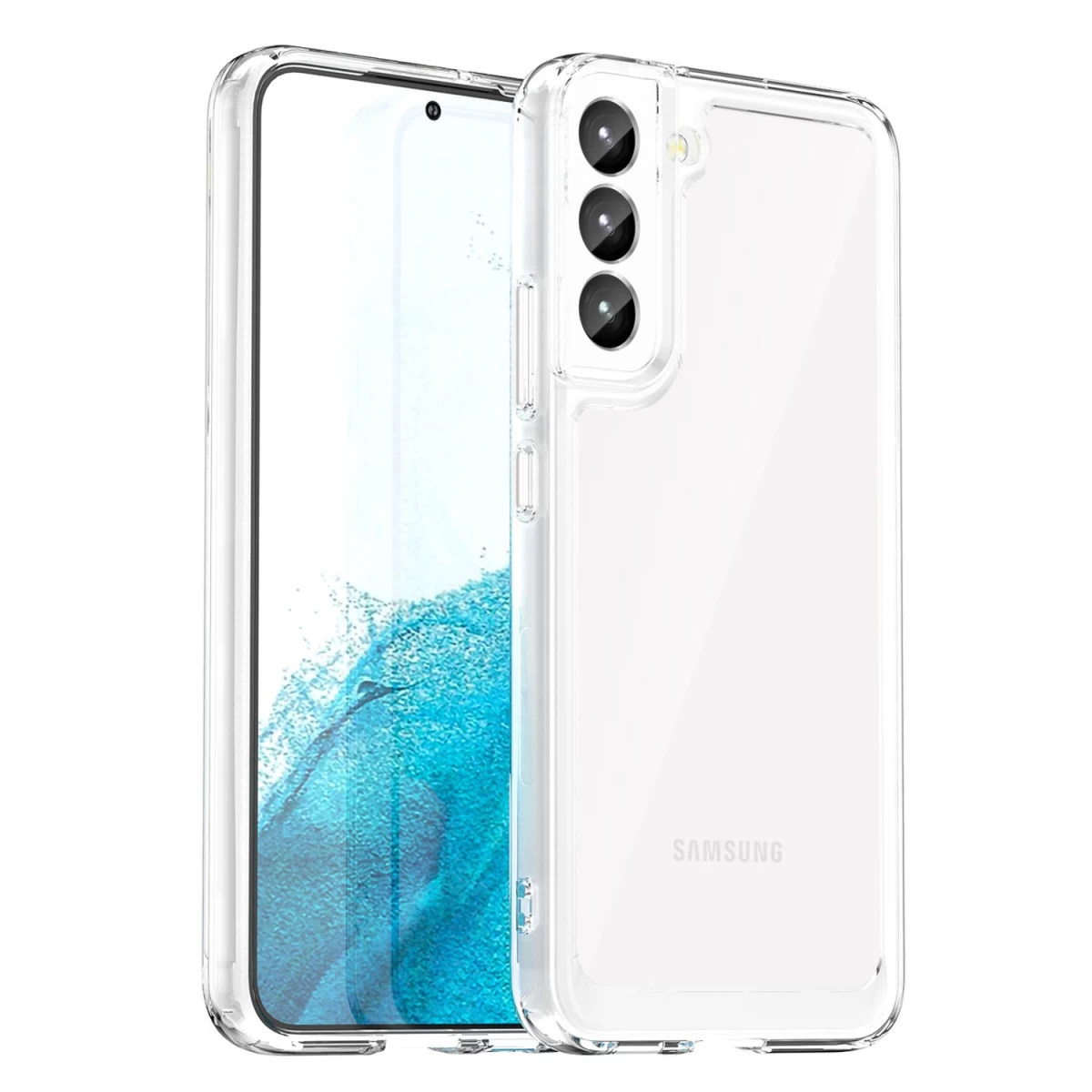 outer Space Case Dėklas samsung Galaxy S23+ Su Lanksčiu Skaidriu Rėmeliu