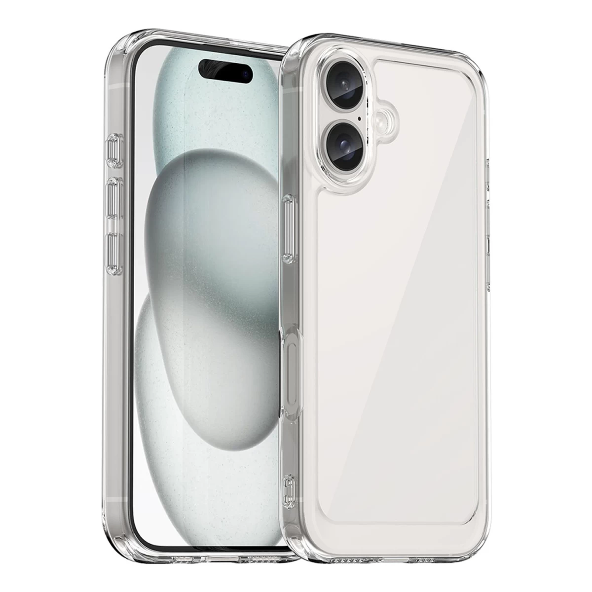 outer Space Dėklas Su Geliniu Rėmeliu Iphone 16 - Skaidrus