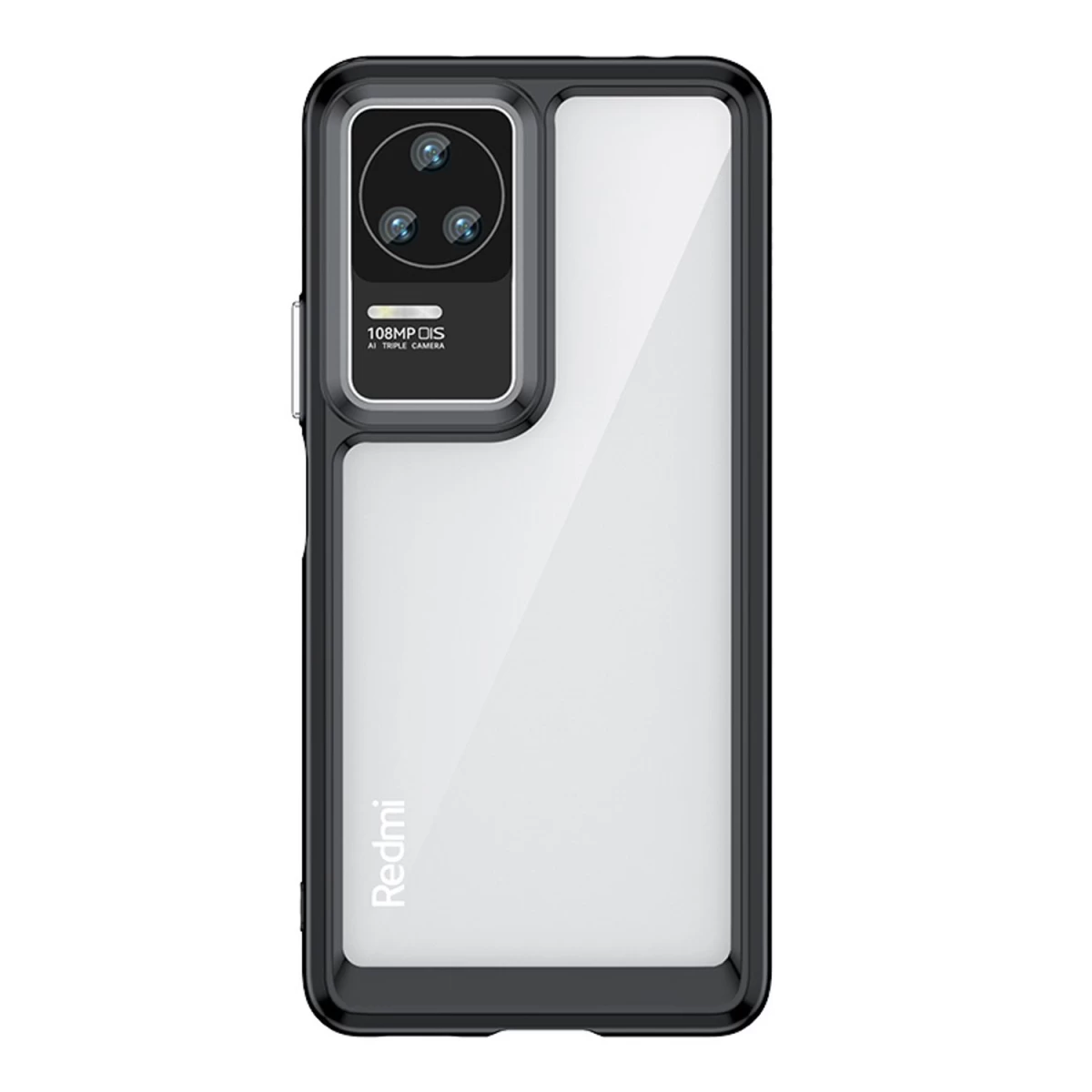 outer Space Dėklas Xiaomi Poco F4 5g Dėklas Su Lanksčiu Rėmeliu, Juodas