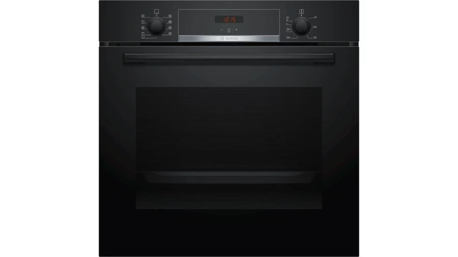 Oven electric for installation BOSCH HBA534EB0 (Electronic, Knob; 3400W; Black)