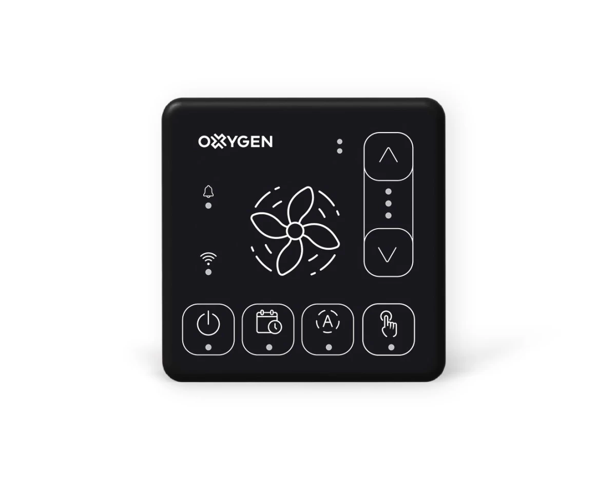 OXYGEN Easy pultas su WiFi ir Bluetooth juodas