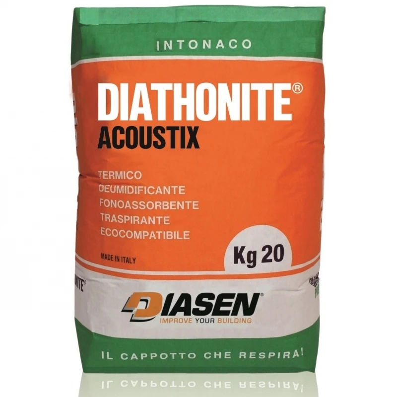 DIASEN Diathonite Acoustix - akustinis termo tinkas.