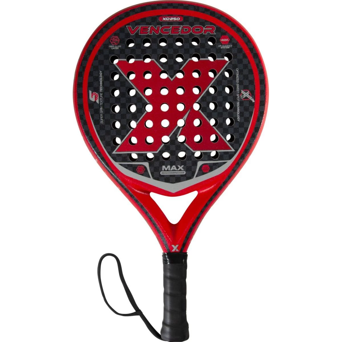 Padel Raketė Xq250 Vencedor Xqmax Red
