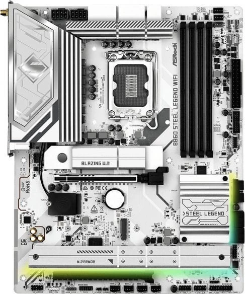 Pagrindinė Plokštė Asrock B860 Steel Legend Wifi (socket 1851 /atx)