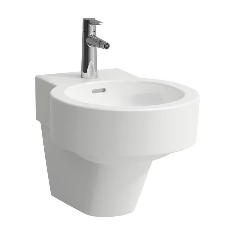 Pakabinama bidė Laufen Val, balta su LCC H8302814003021