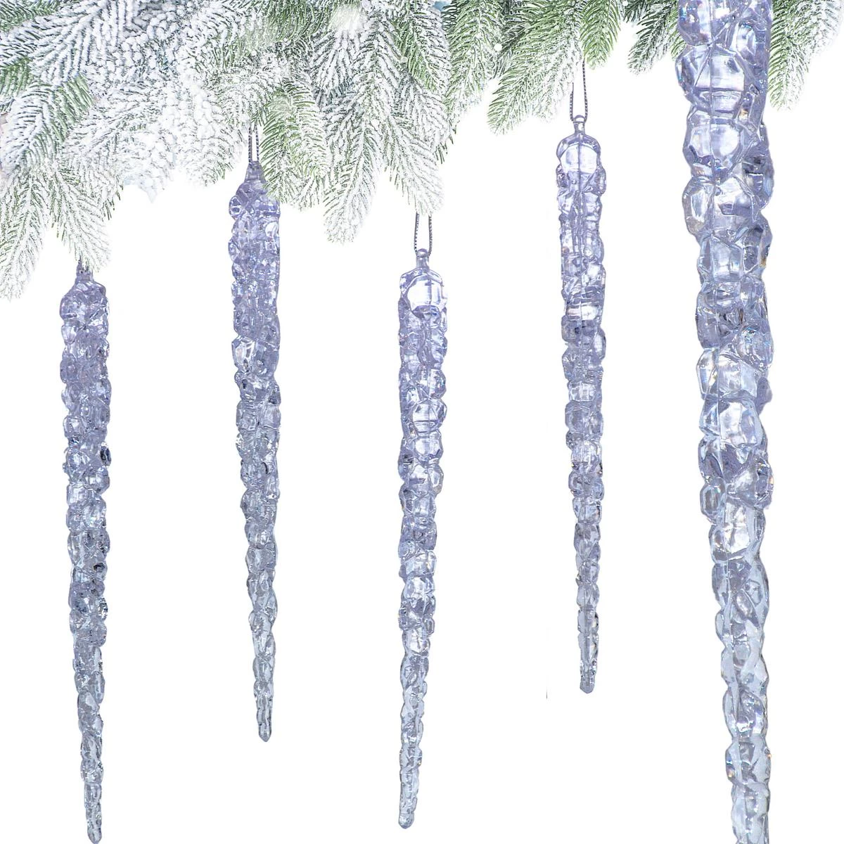 Pakabinama Ledų Dekoracija 30 Cm 4 Vnt.