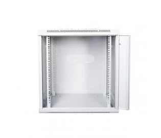 Pakabinama Spintelė N/dz 19" 9u S/600 G/450 Pilka, Stiklinės Durelės, Nuimami šoniniai Skydeliai Pakabinama Spintelė N/dz 19" 9u S/600 G/450 Pilka, Stiklinės Durelės, Nuimami šoniniai Skydeliai