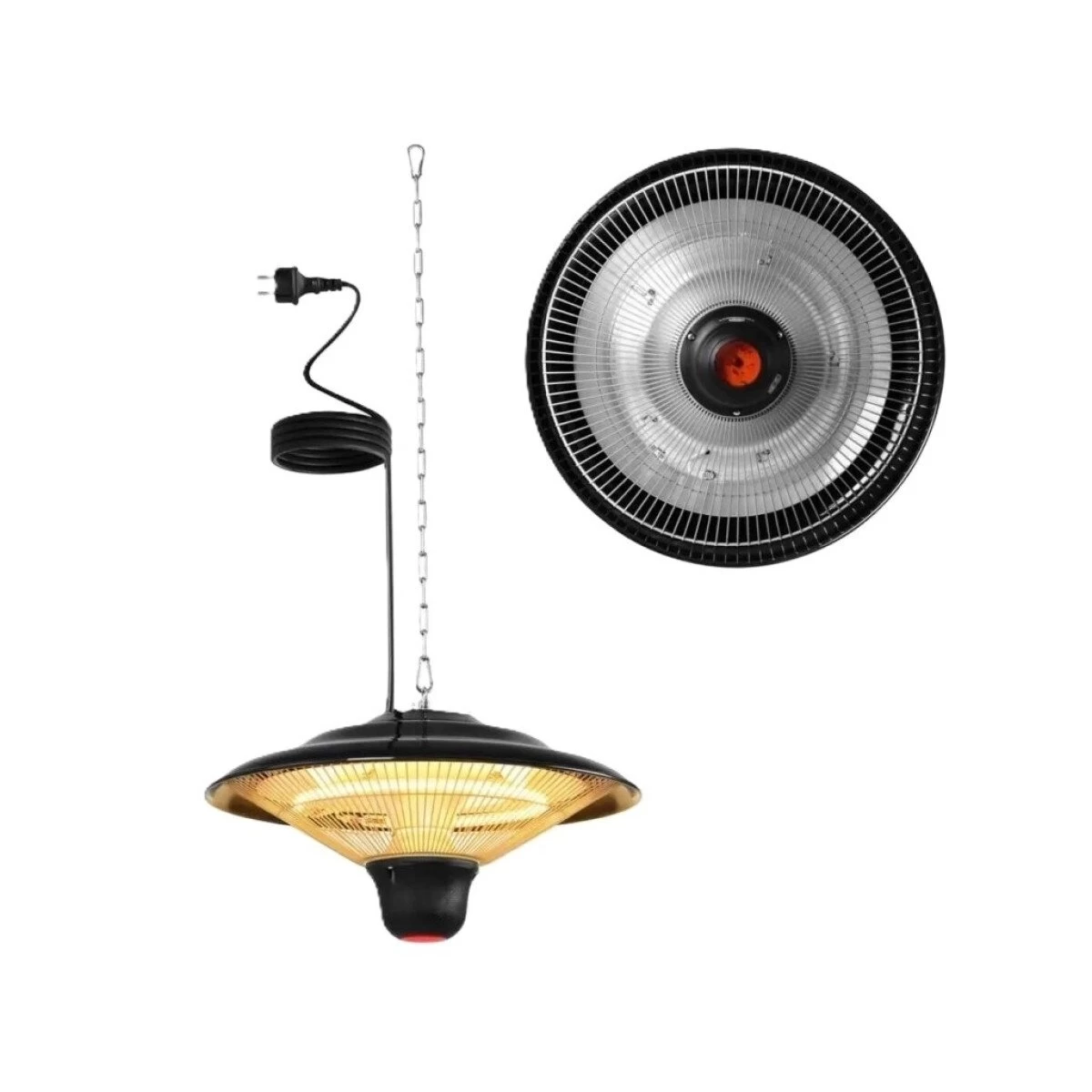 Pakabinamas infraraudonųjų spindulių šildytuvas 2000W BOXER, BX-3204 Pakabinamas infraraudonųjų spindulių šildytuvas 2000W BOXER, BX-3204