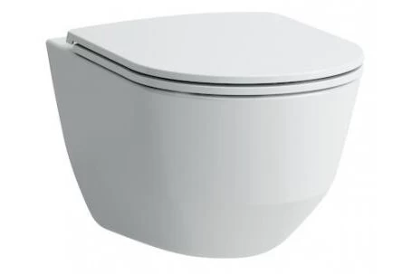 Pakabinamas klozetas Laufen Pro Rimless 360x530 mm, su SLIM SC sėdyne