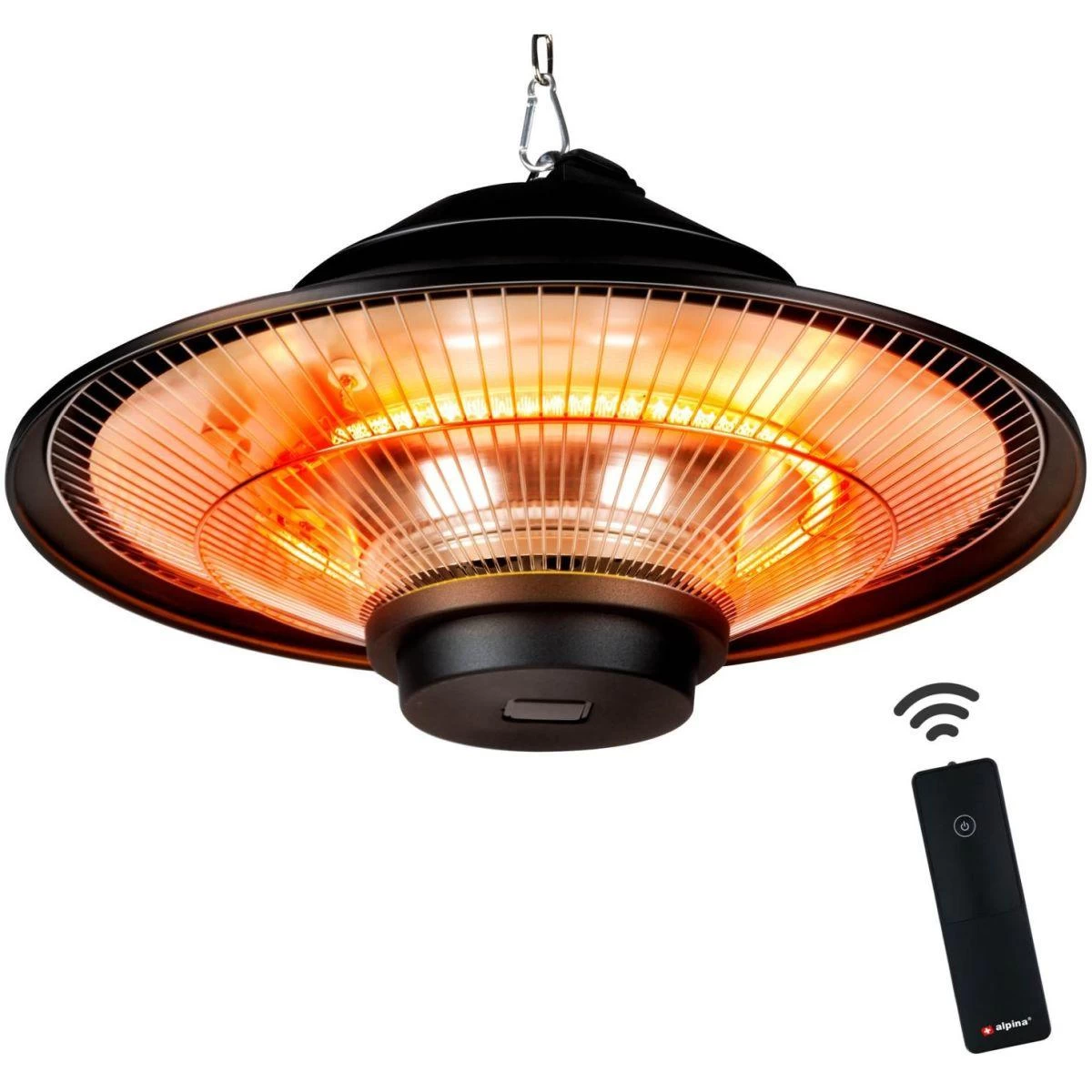 Pakabinamas šildytuvas 1500w Su Nuotolinio Valdymo Pulteliu Alpina Pakabinamas šildytuvas 1500w Su Nuotolinio Valdymo Pulteliu Alpina