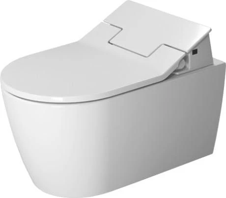 Pakabinamas unitazas Duravit Me By Starck rimless su SensoWash Slim dangčiu