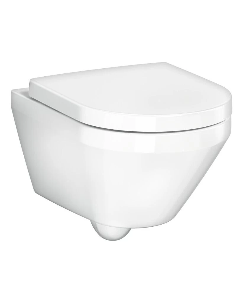 Pakabinamas unitazas Gustavsberg Graphic HygienicTwist su soft close dangčiu, baltas GB11E930001030
