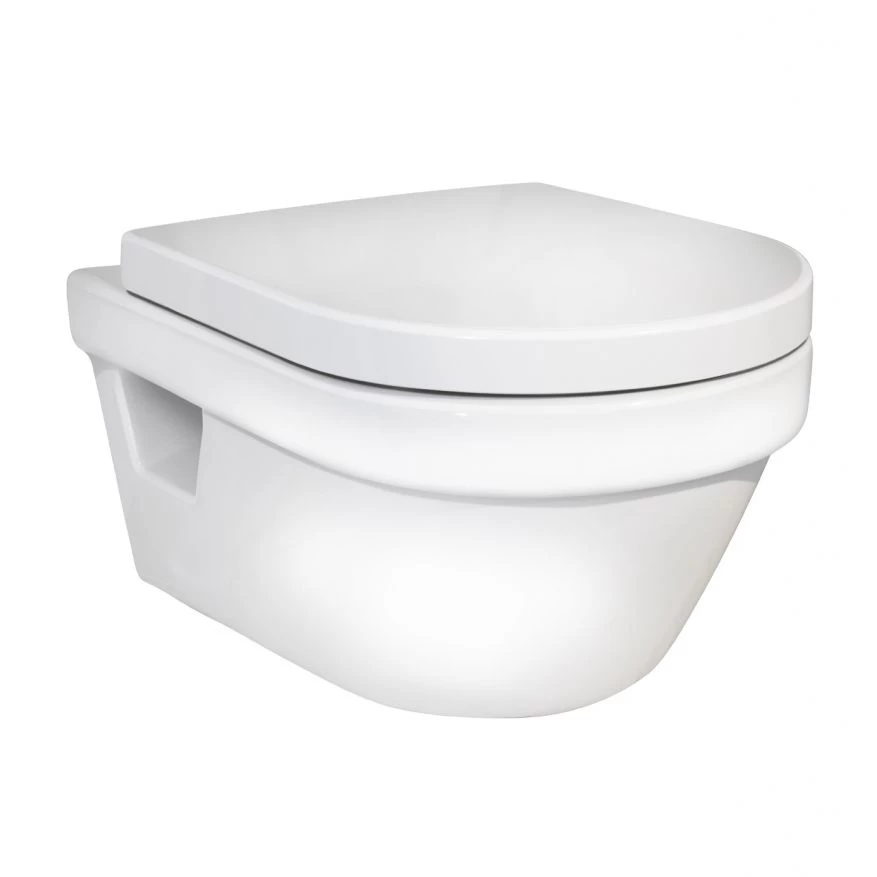 Pakabinamas unitazas Gustavsberg Hygienic Flush rimless su softclose dangčiu