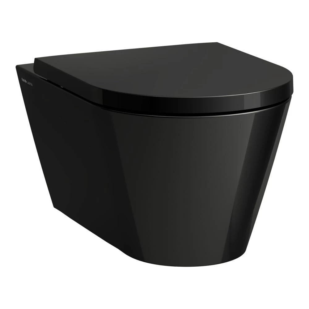 Pakabinamas unitazas Laufen KARTELL BY LAUFEN rimless, juodas H8203370200001