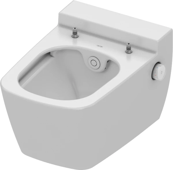 Pakabinamas unitazas su bidė funkcija TECEone Rimless, balta, 9700200