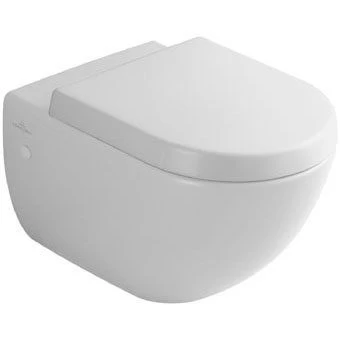 Pakabinamas unitazas Villeroy&amp;Boch Subway be dangčio, baltas, 66001001