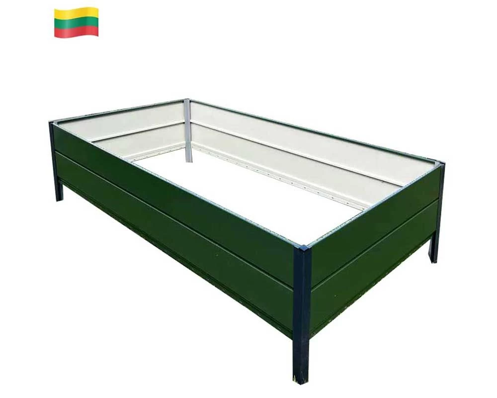 Pakelta lysvė Harmony žalia 100x200x30