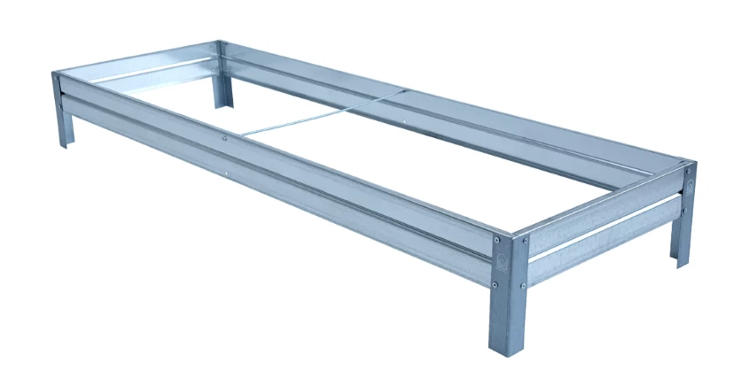 Pakelta lysvė KLASIKA GARDEN, cinkuota, 50x150x10 cm