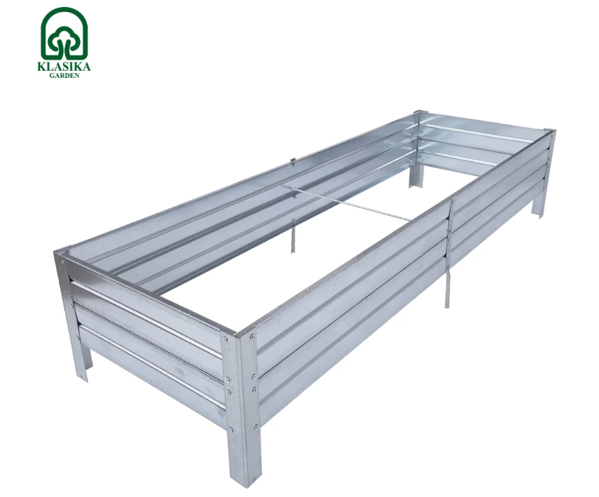 Pakelta lysvė KLASIKA GARDEN, cinkuota, 75x190x30 cm