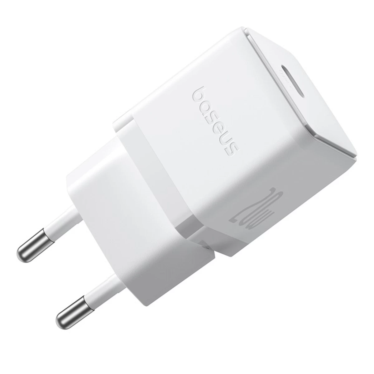 palm 1c 20 W Tinklo įkroviklis Su 1 M Ilgio Usb-c 60 W Kabeliu - Baltas