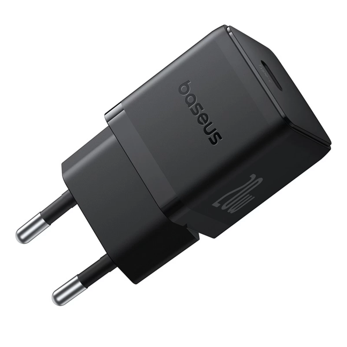 palm 1c 20 W Tinklo įkroviklis Su 1 M Ilgio Usb-c 60 W Kabeliu - Juodas