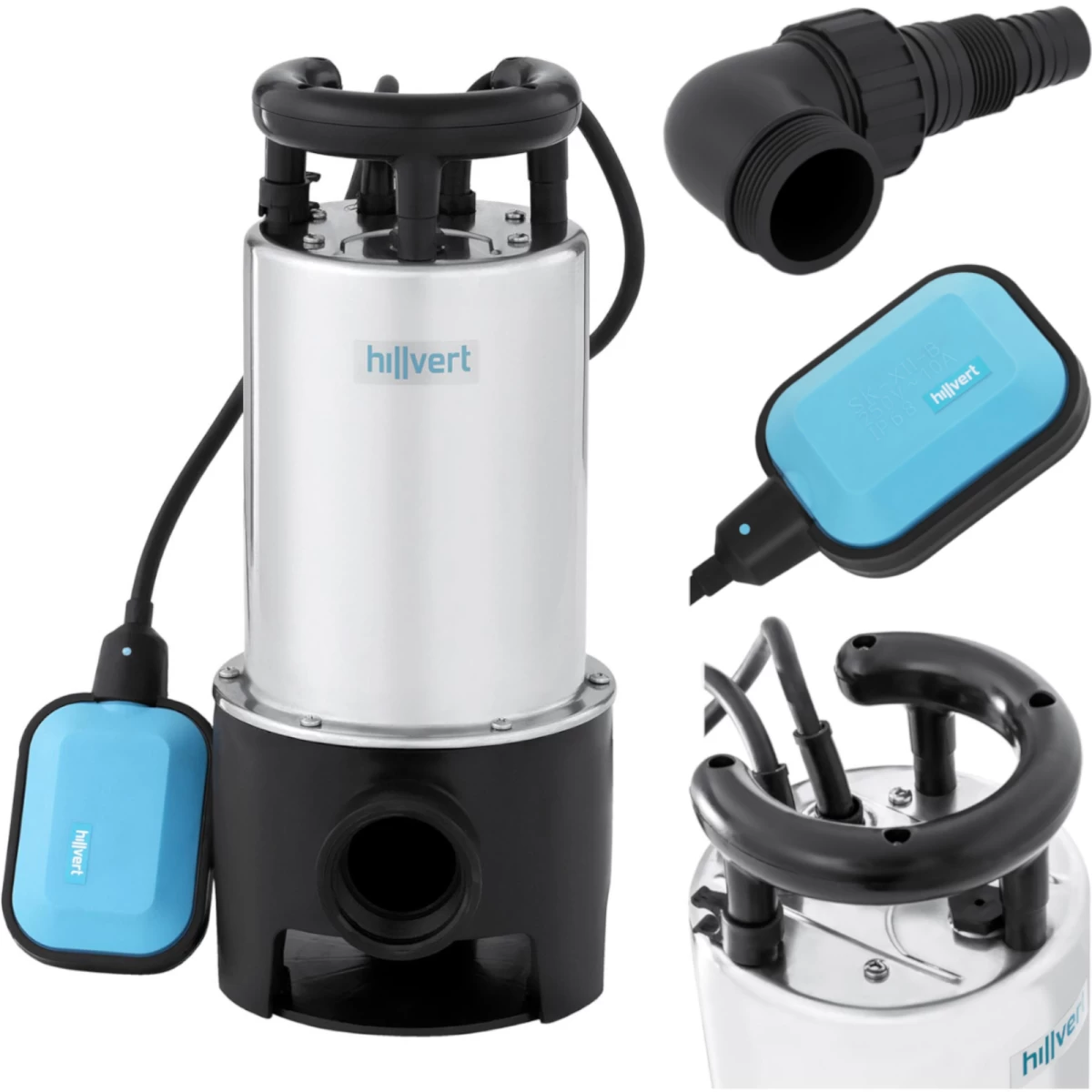 Panardinamasis Siurblys 1100w 16000l/h Iki 9,5 M Ht-robson-sp1100dwe