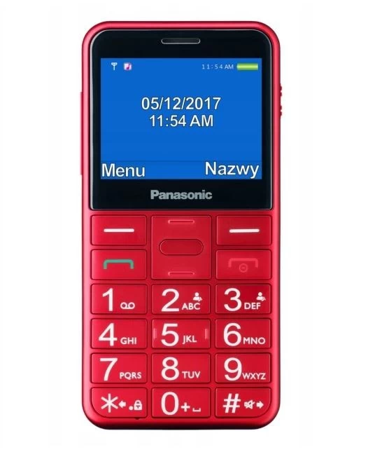 Panasonic Kx-tu155 Raudonasis Telefonas