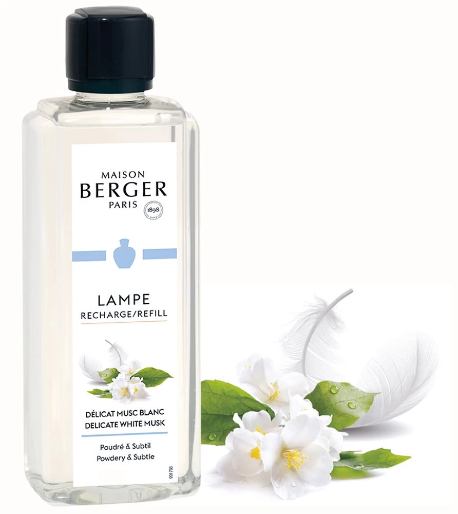 Papildymas kvapų lempai Maison Berger Delicat Musc 500 ml