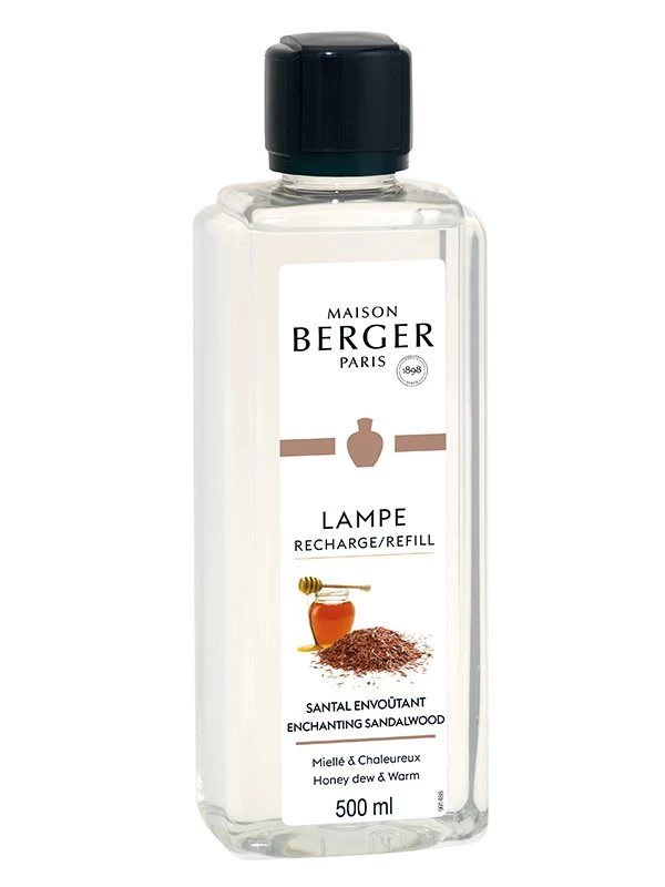 Papildymas kvapų lempai Maison Berger Enchanting sandalwood 500ml
