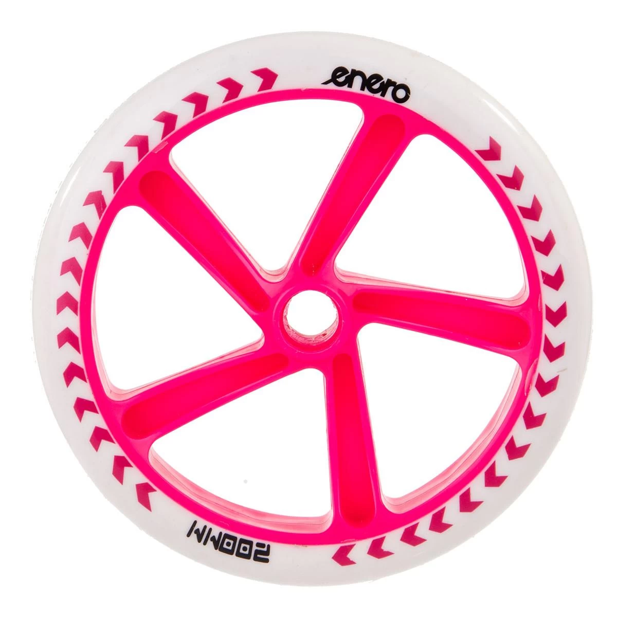 Paspirtuko Ratas Enero Pu 200mm Baltas
