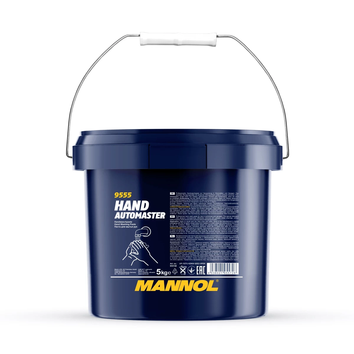 Pasta rankoms plauti MANNOL 5kg Pasta rankoms plauti MANNOL 5kg