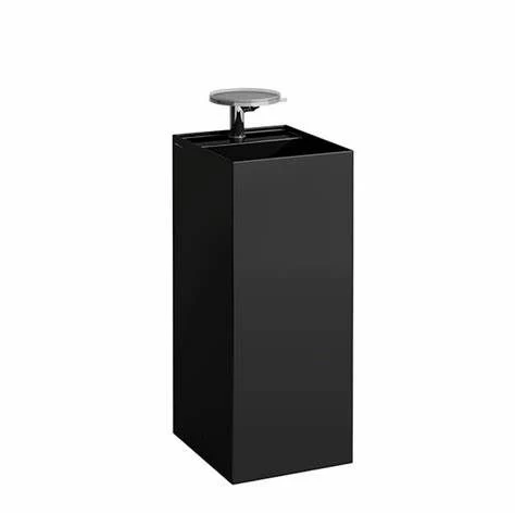 Pastatomas praustuvas Laufen Kartell By Laufen 37,5x43,5 juodas