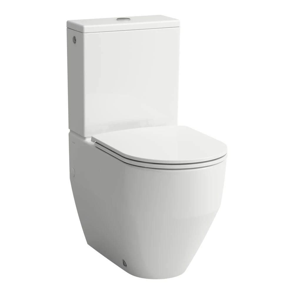 Pastatomas unitazas Laufen PRO su Slim Slowclose dangčiu, baltas H8679530009701