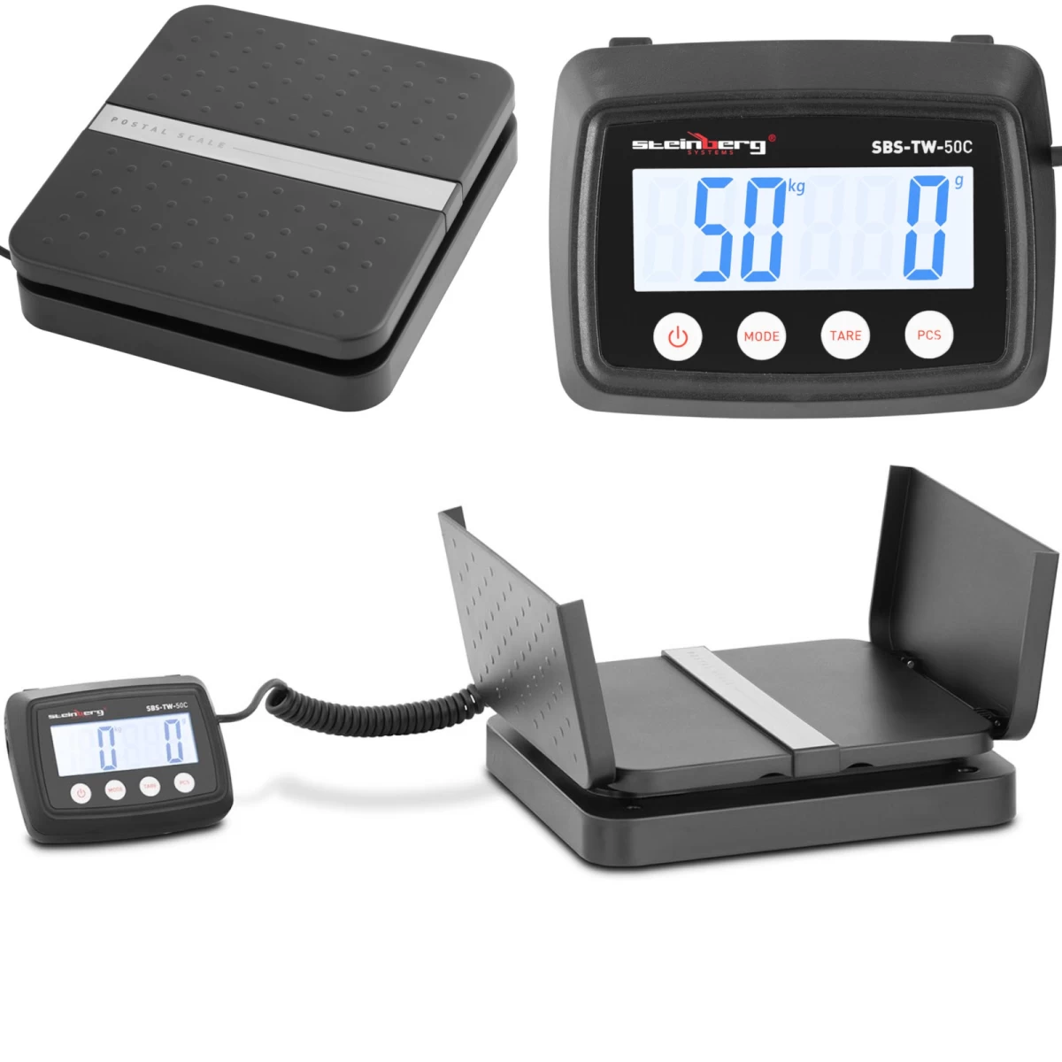 Pašto Svarstyklės Lcd Laiškų Paketams 50 Kg / 1 G Pašto Svarstyklės Lcd Laiškų Paketams 50 Kg / 1 G
