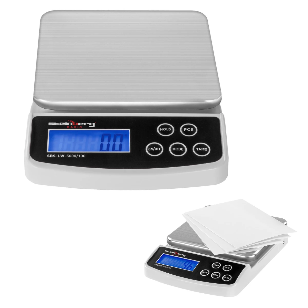 Pašto Svarstyklės Siuntoms Ir Laiškams Sbs-lw-5000/100 Iki 5 Kg / 0,1 G Pašto Svarstyklės Siuntoms Ir Laiškams Sbs-lw-5000/100 Iki 5 Kg / 0,1 G
