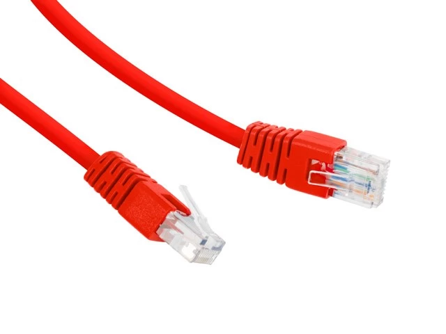Patch cord Cat.6        UTP 0.25m red