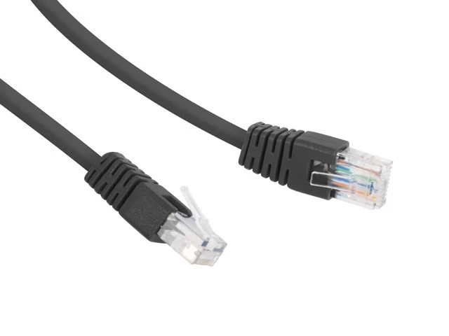 Patch cord Cat.6        UTP 3m black