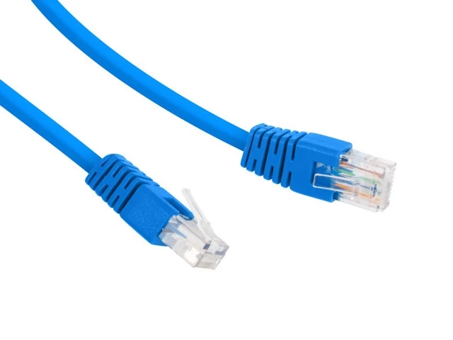 Patch cord Cat.6        UTP 5m blue