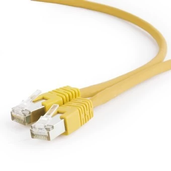 Patch cord Cat.6A S/FTP LSZH   0.25m yellow