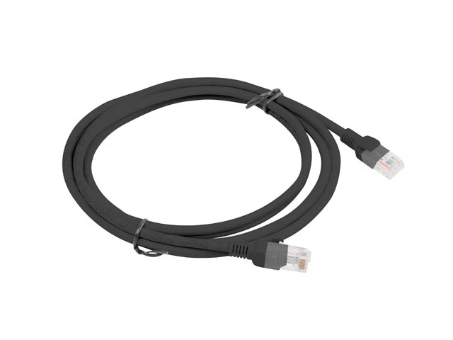 Patchcord cat.6 2.0M    UTP black