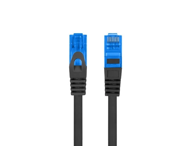 Patchcord kat.6a S/FTP  CCA 10.0m czarny
