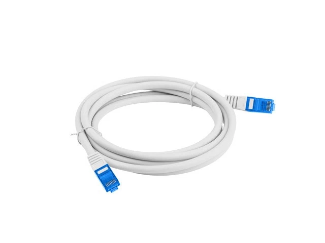 Patchcord kat.6a S/FTP  CCA 1.5m szary
