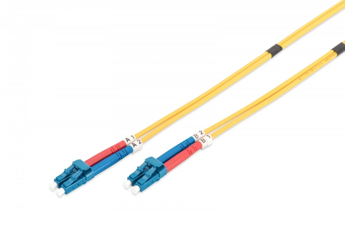 Patchcord SM 09/125 OS2  LC-LC duplex yellow