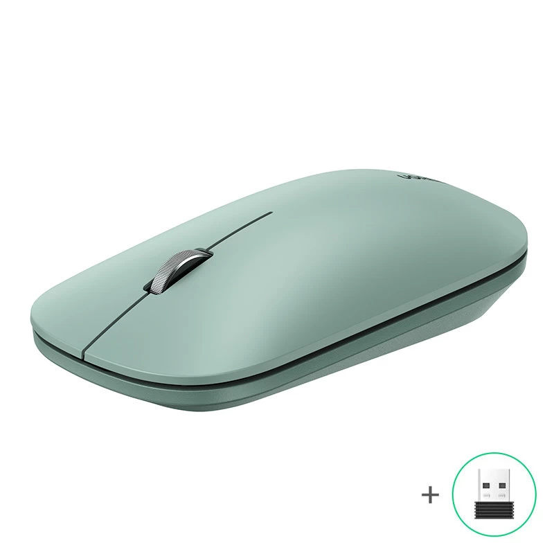 Patogi Belaidė Usb Kompiuterio Pelė žalia