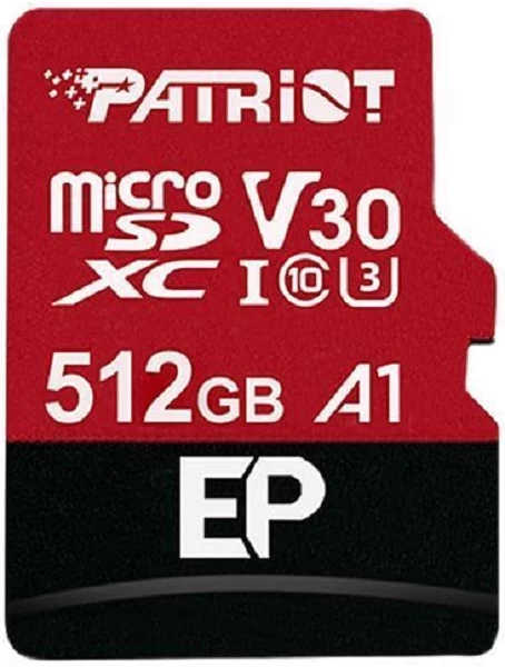 Patriot 512 Gb Atminties Kortelės Adapteris